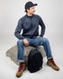 TreeJacket Fleece Outdoor Dark Navy Mel